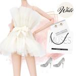 JAMIEshow - Muses - Enchanted - Mini Fashion Pack - White - Outfit